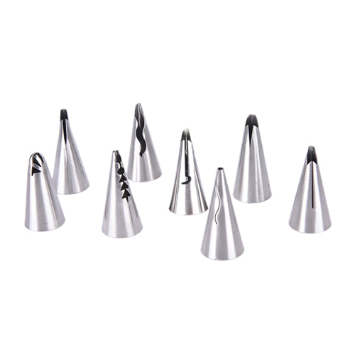 Honana,10Pcs,Stainless,Steel,Russian,Tulip,Dress,Icing,Piping,Nozzles,Baking,Tools