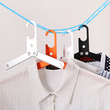 Portable,Travel,Aluminum,Alloy,Folding,Cloth,Hanger,Hanger