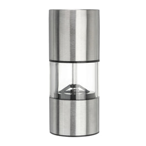 Stainless,Steel,Glass,Pepper,Spice,Grinder,Adjustable,Cooking