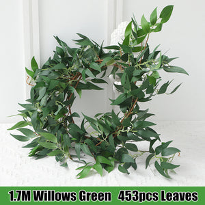 Artificial,Willow,Eucalyptus,Leaves,Wedding,Doorways,Party,Backdrop,Decorations,Hanging,Crafts,Hanging,Ornaments