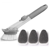 Automatic,Sponge,Dishwashing,Cleaning,Brush,Handle,Brush