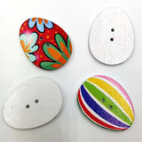 Wooden,Buttons,Easter,Mixed,Holes,Buttons,Sewing,Scrapbooking,Crafts
