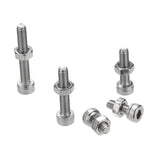 Suleve,M3SS6,210Pcs,Socket,Screws,Assortment,Stainless,Steel