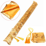 Golden,Dragon,Satin,Storage,Japanese,Samurai,Katana,Keeping