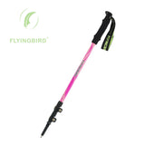 Flying,Carbon,Fiber,Alpenstocks,Ultralight,Telescopic,Adjustable,Climbing,Hiking,Sticks