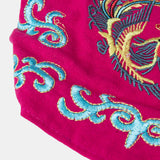 Women,Ethnic,Embroidery,Beanie,Vintage,Elastic,Breathable,Turban