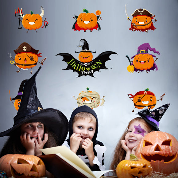 Miico,SK6073,Happy,Halloween,Sticker,Cartoon,Sticker,Sticker,Decoration