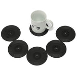 Vinyl,Record,Coaster,Coffee,Holder,Retro,Placemat