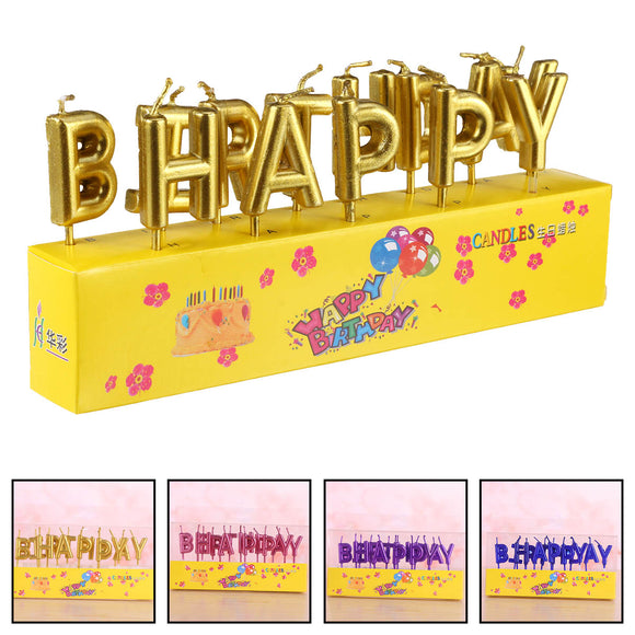 Novelty,Happy,Birthday,Candle,Unscented,Decorative,Paraffin,Colorful,Candles,Party,Decoration
