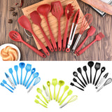 10PCS,Silicone,Kitchen,Utensils,Resistant,Cooking,Spoon,Spatula,Shovel