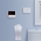 Happy,Bathroom,Mount,Organizer,Toothbrush,Mobile,Phone,Paper,Shelf,Holder