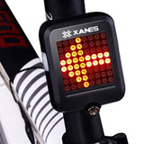XANES,600LM,German,Standard,Front,Light,Intelligent,Brake,Warning,Bicycle,Taillight
