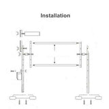 Stitch,Frame,Embroidery,Shelf,Adjustable,Wooden,Stand,Desktop