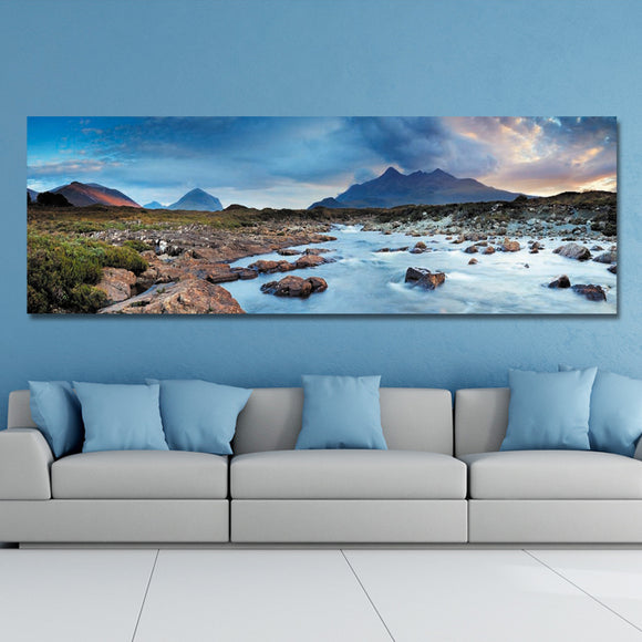 10537,Single,Spray,Paintings,Photography,River,Landscape,Decoration,Paintings