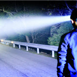 WARSUN,Induction,Headlight,Witgh,Warning,Light,Range,Rechargeable,Outdoor,Fishing,Light,Cycling,Camping,Flashlight