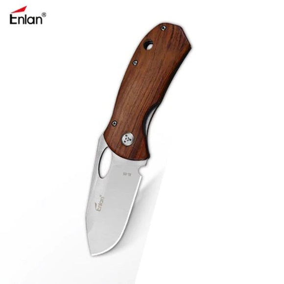 Enlan,Folding,Pocket,Knife,8Cr13Mov,Blade,Handle,Liner,Stainless,Steel,Knife,Cutter