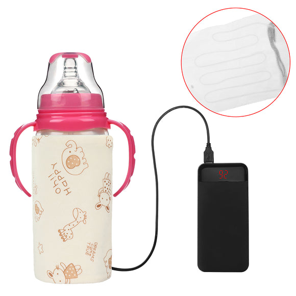 Feeding,Bottle,Warmer,Heating,Insulation,Cover,Outdoor,Portable