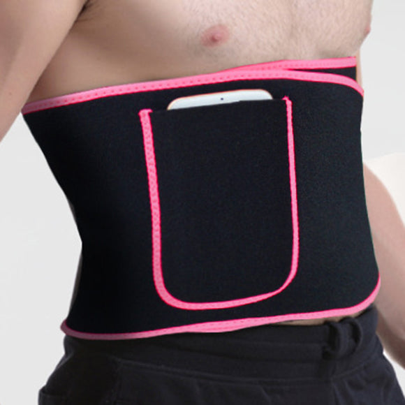 Unisex,Silver,Coating,Weight,Sweating,Sports,Fitness,Portable,Slimming,Waist,Trimmer