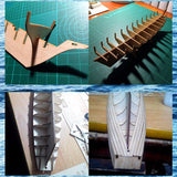 1:130,Scale,Sailing,Boats,Model,Assembly,Wooden,Decorations