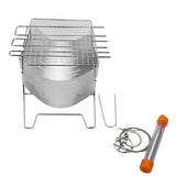 Portable,Folding,Barbecue,Grill,Stainless,Steel,Camping,Stove,Outdoor,Picnic,Camping