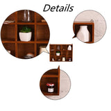 Grids,Hanging,Wooden,Shelf,Display,Shelf,Storage,Decorations