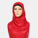 Polyester,Solid,Color,Ethnic,Turban,Hijab,Women,Scarf