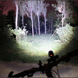 XANES,800LM,Bicycle,Light,Three,Modes,Zoomable,Night,Riding,Rechargeable,Waterproof