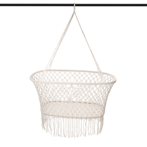 Hanging,Indoor,Hammock,Portable,Child,Cradle,Chair,Swing,Outdoor,White