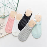 Women,Cotton,Breathable,Ankle,Socks,Leisure,Resistant,Invisible