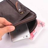 Outdoor,Fashion,Vertical,Leather,Waist,Portable,Purse,Phone