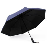 Fully,Automatic,Black,Rubber,Umbrella,Folding,Business,Umbrellas