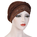 Women,Vintage,Ethnic,Style,Breathable,Flower,Headband,Turban