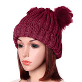 Womens,Beanie,Knitted,Winter