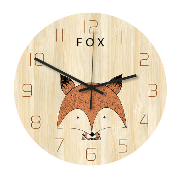 Loskii,CC043,Creative,Clock,Clock,Cartoon,Clock,Office,Decorations