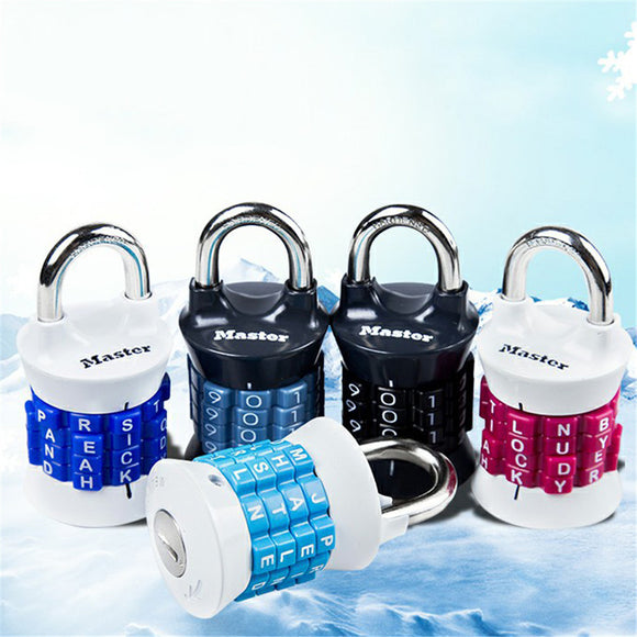 Combination,Password,Alloy,Steel,Security,Padlock,Cabinet,Luggage,Coded