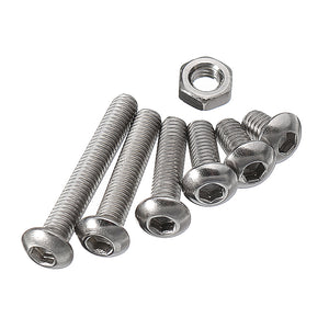 Suleve,M3SH3,Stainless,Steel,Socket,Button,Screws,Bolts,Assortment,230pcs