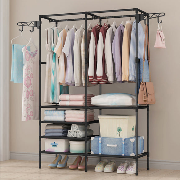 Heavy,Clothes,Garment,Hanging,Display,Stand,Storage,Shelf
