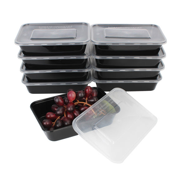 10pcs,Containers,Storage,Reusable,Microwavable,Plastic,Lunch