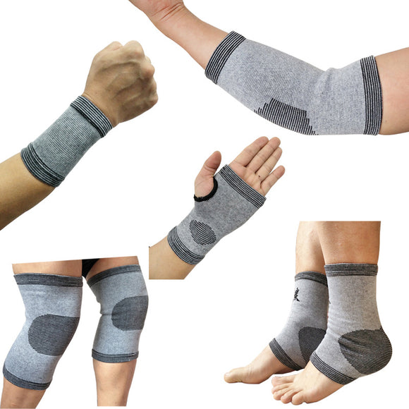 Elastic,Bamboo,Charcoal,Protective,Elbow,Glove