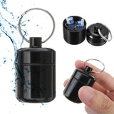 Portable,Medicine,Bottles,Holder,Alloy,Earplug,Storage,Waterproof