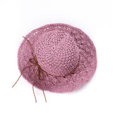 Womens,Woven,Straw,Vacation,Protection,Beach,Floppy