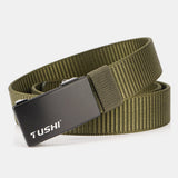 TUSHI,120CM,Men's,Automatic,Buckle,Nylon,Belts,Simple