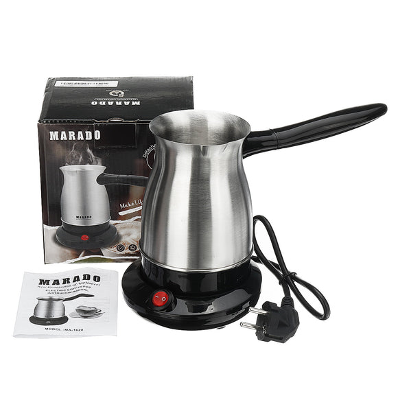 600ml,Portable,Electric,Stainless,Steel,Coffee,Maker,Percolators