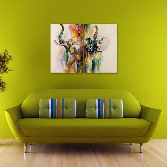 Miico,Painted,Combination,Decorative,Paintings,Animal,Buffalo,Painting,Decoration