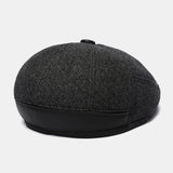 Woolen,Beret,Velvet,Thick,Protection,Forward