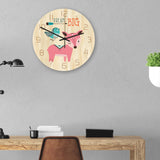 Loskii,CC033,Creative,Clock,Clock,Cartoon,Clock,Office,Decorations