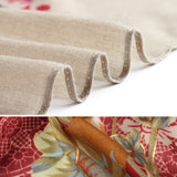 90*180CM,Women,Linen,Summer,Chinese,Floral,Painting,Scarf,Outdoor,Breathable,Flower,Shawl