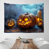Tapestry,Mural,Scary,Halloween,Carpet,Wearable,Plush,Thick,Blank