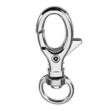 10Pcs,Silver,Alloy,Swivel,Lobster,Clasp,8.5mm,Round