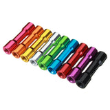 Suleve,M3AS12,10Pcs,Aluminum,Alloy,Standoff,Spacer,Round,Column,MultiColor,Smooth,Surface